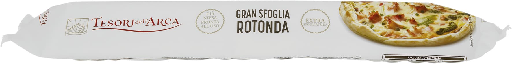 TESORI DELL'ARCA Gran Sfoglia Rotonda 230 g – immagine 1