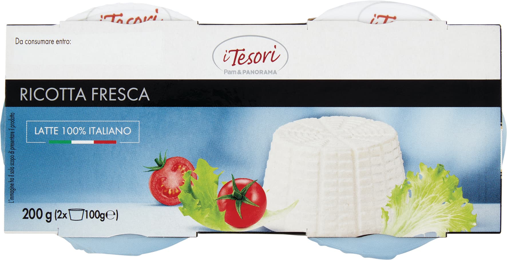 I TESORI Ricotta Fresca 2 x 100 g – immagine 1