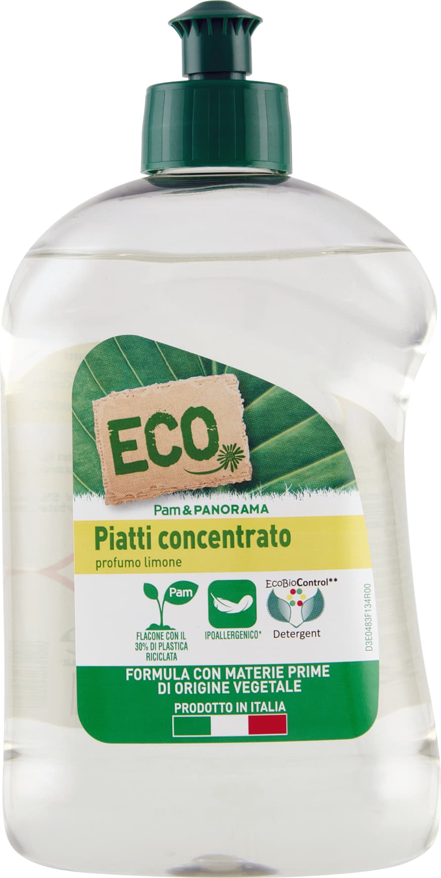 ECO Piatti concentrato profumo limone 500 ml – immagine 1