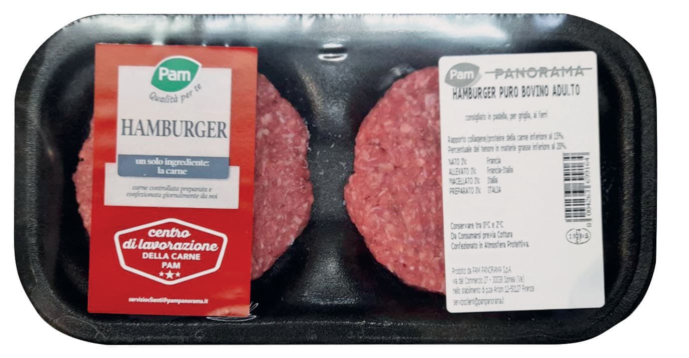 Hamburger bovino adulto – immagine 1