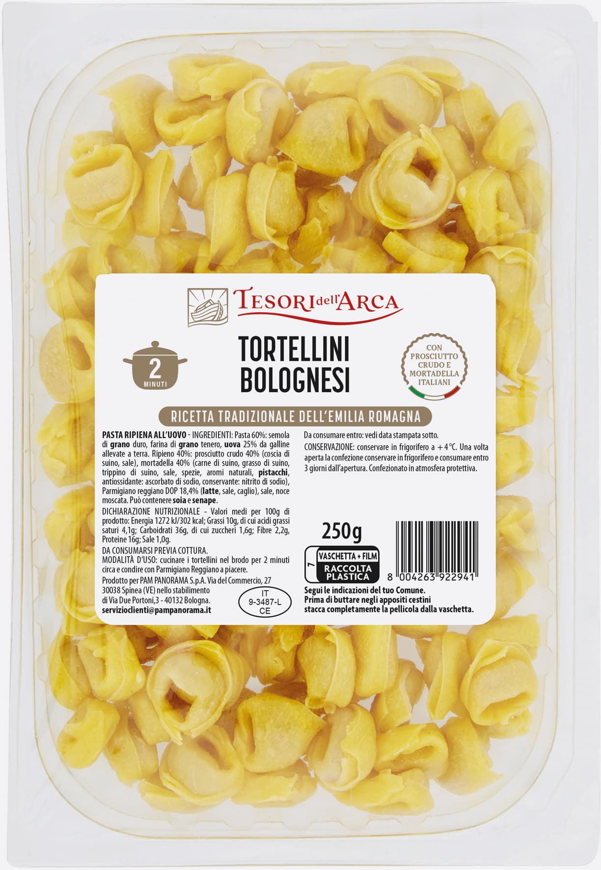 T.arca tortellini bolognesi – immagine 1