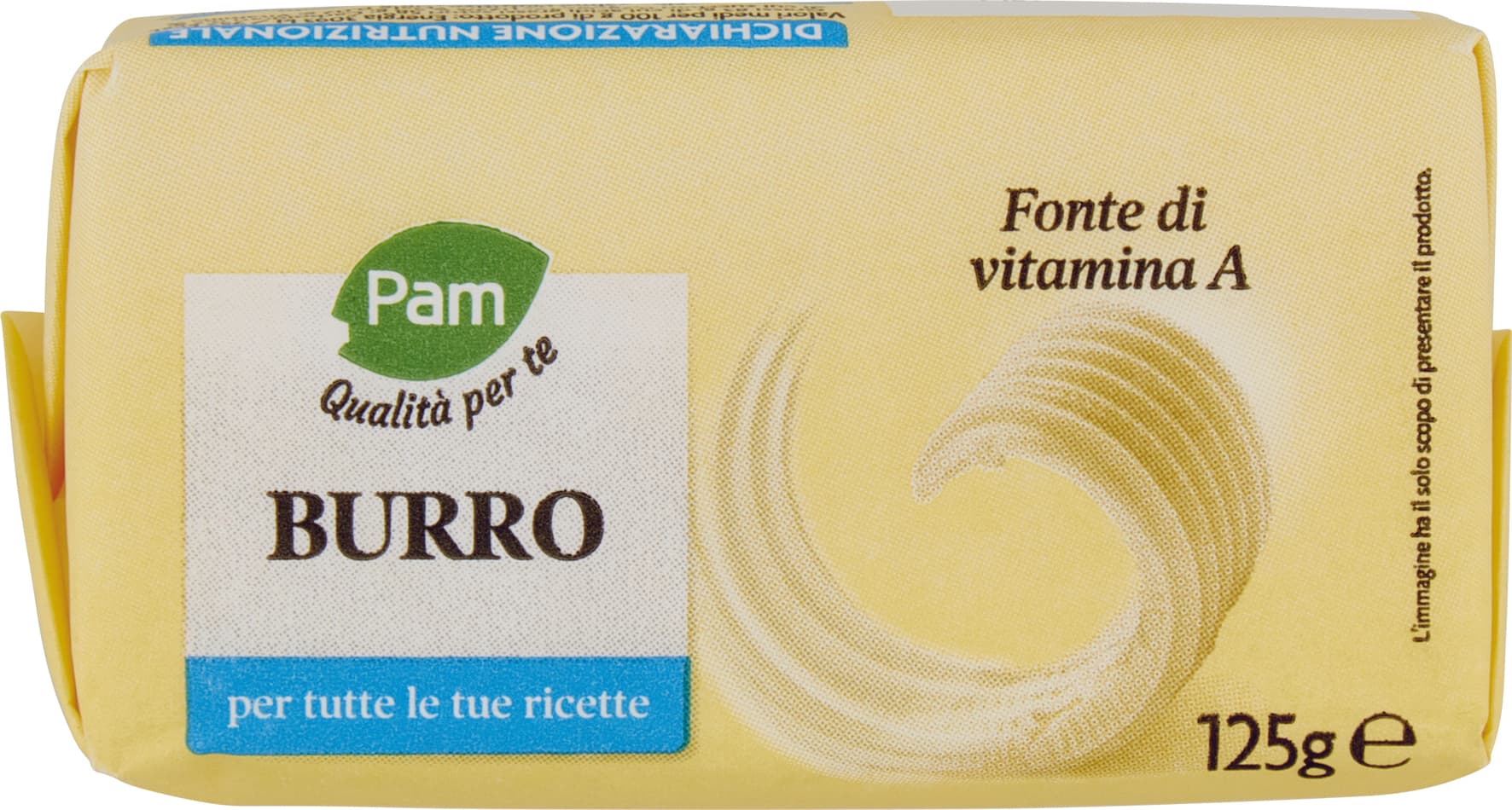 PAM Qualità per te Burro 125 g – immagine 1