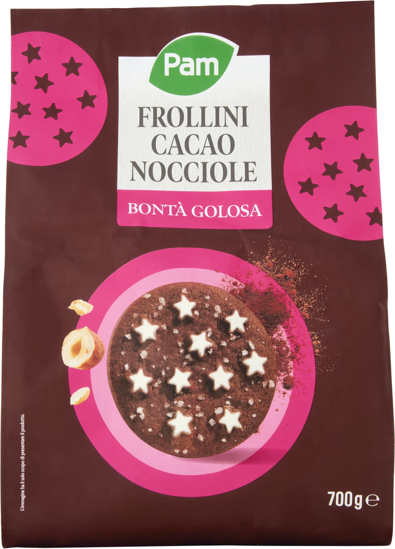 PAM Frollini Cacao Nocciole 700 g – immagine 1