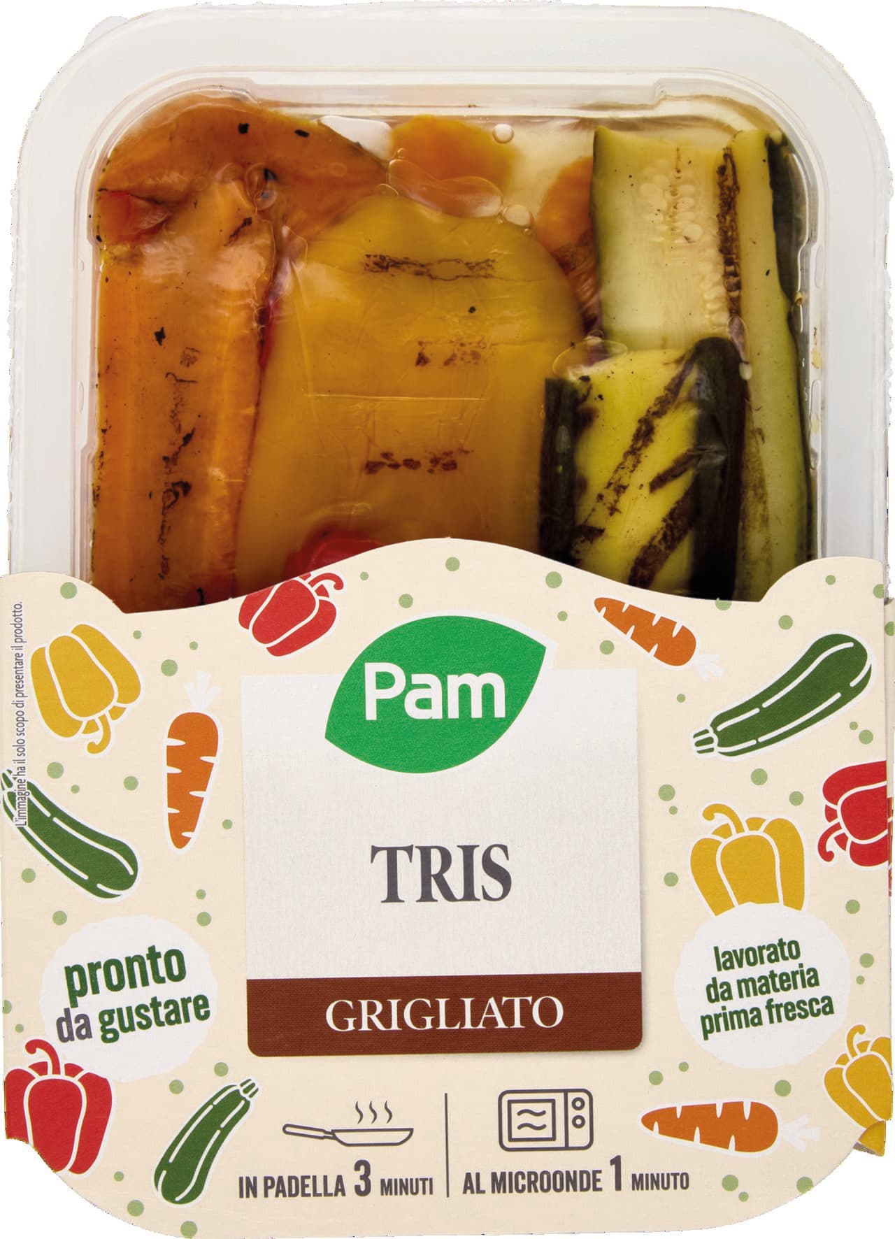 FRESCHE BONTÁ Tris Grigliato 250 g – immagine 1