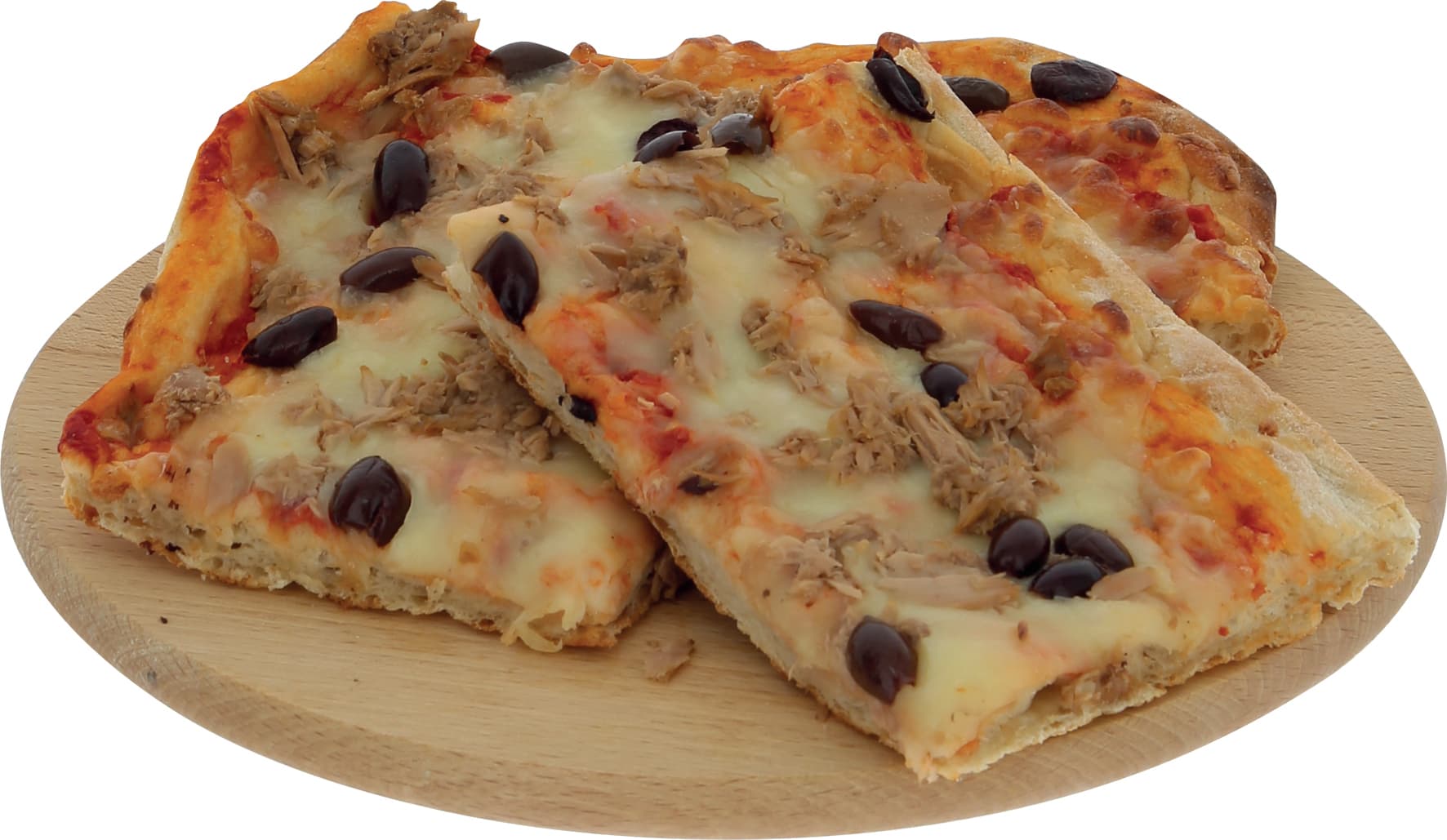 Pizza gourmtonno olive – immagine 1