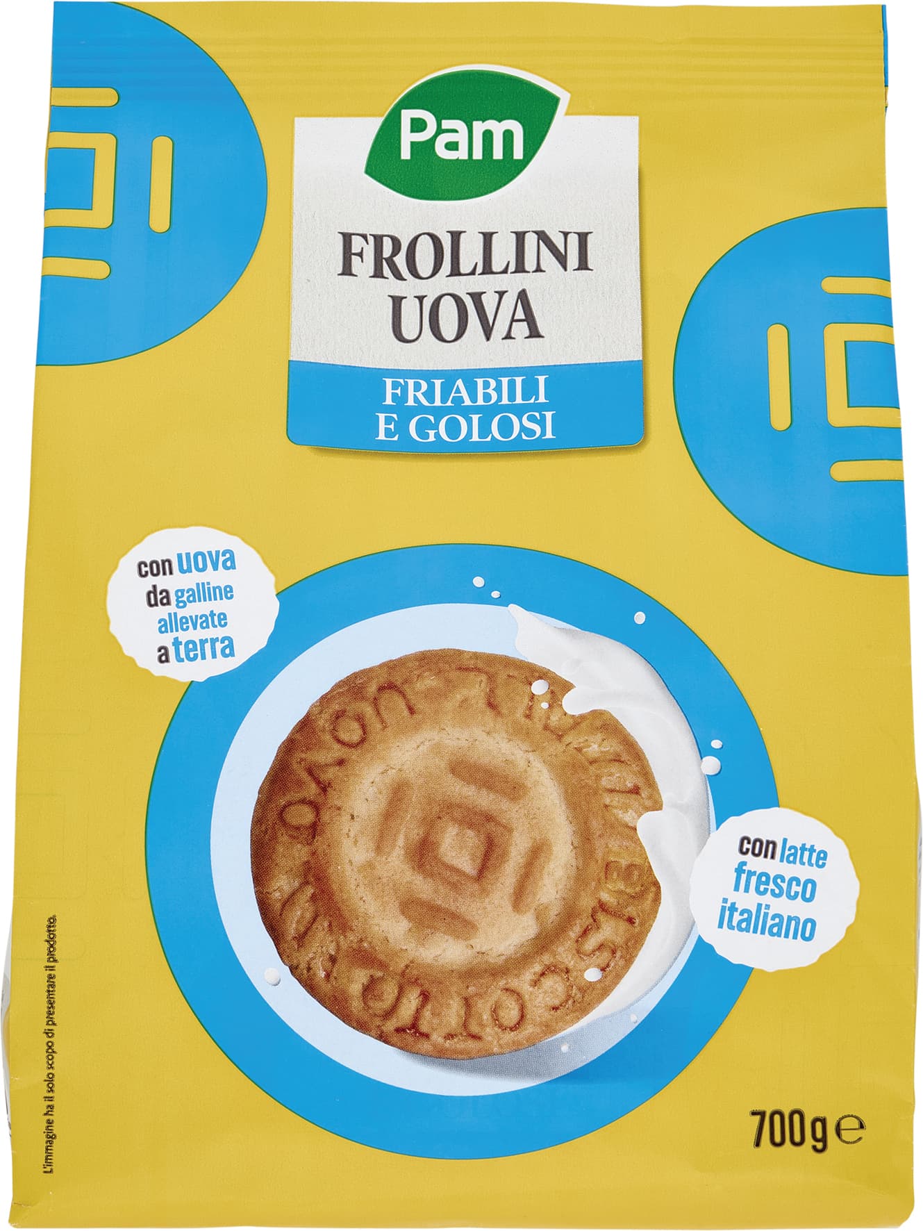 PAM Frollini Uova 700 g – immagine 1