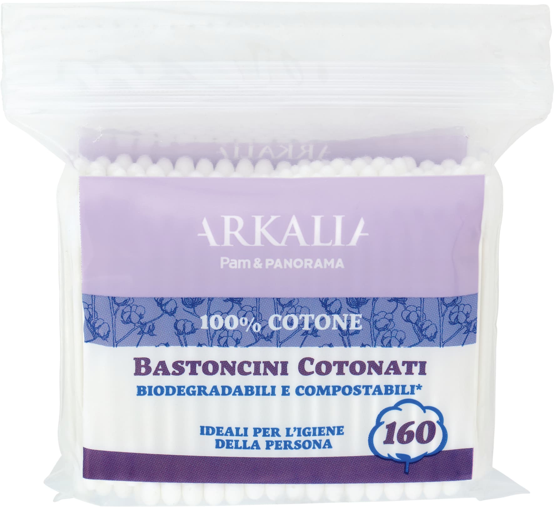 ARKALIA Bastoncini Cotonati 160 pz – immagine 1