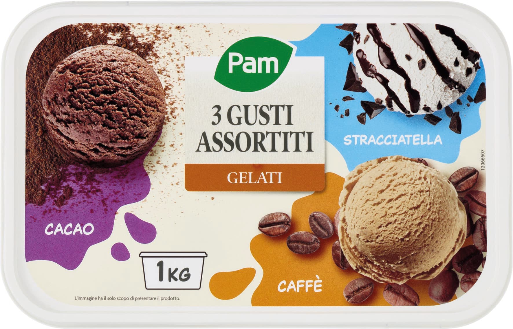 PAM PANORAMA Cacao Stracciatella Caffè 1 kg – immagine 1