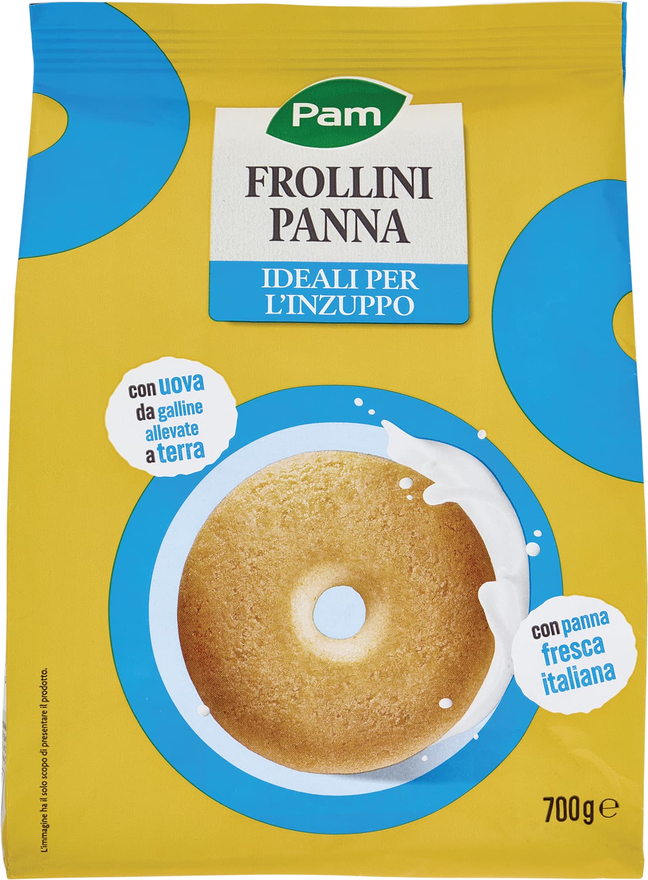 PAM Frollini Panna 700 g – immagine 1