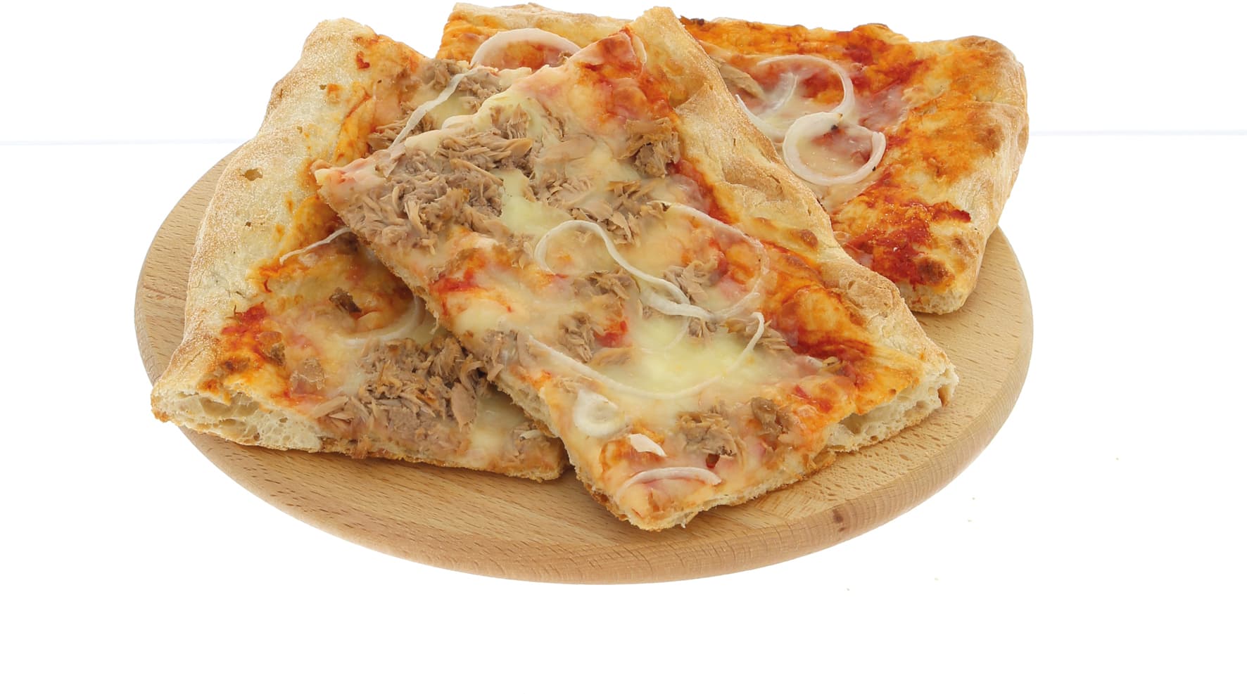 Pizza gourmet tonno e cipolla – immagine 1