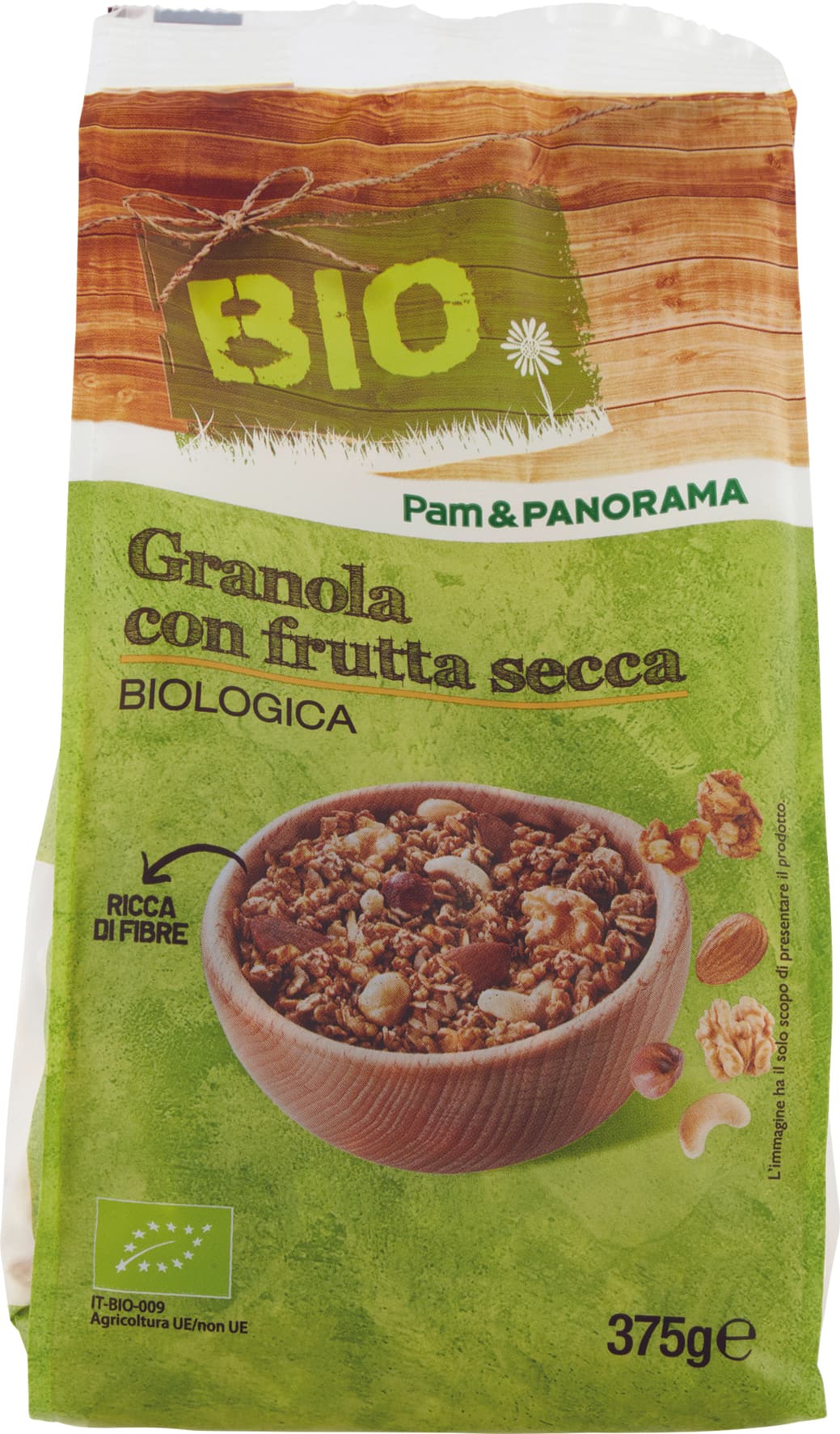 BIO Granola con frutta secca Biologica 375 g – immagine 1