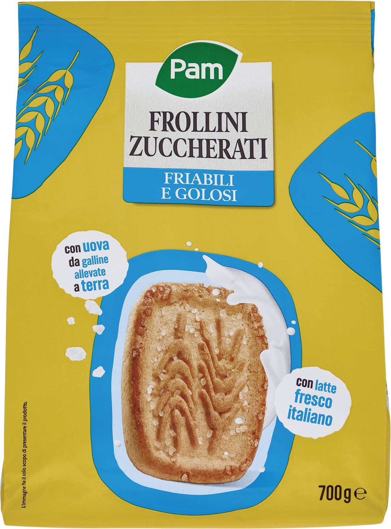 PAM Frollini Zuccherati 700 g – immagine 1