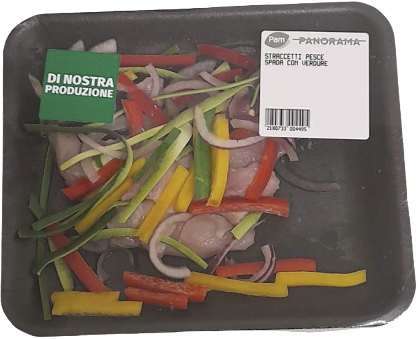 Straccetti di pesce spada con verdure – immagine 1