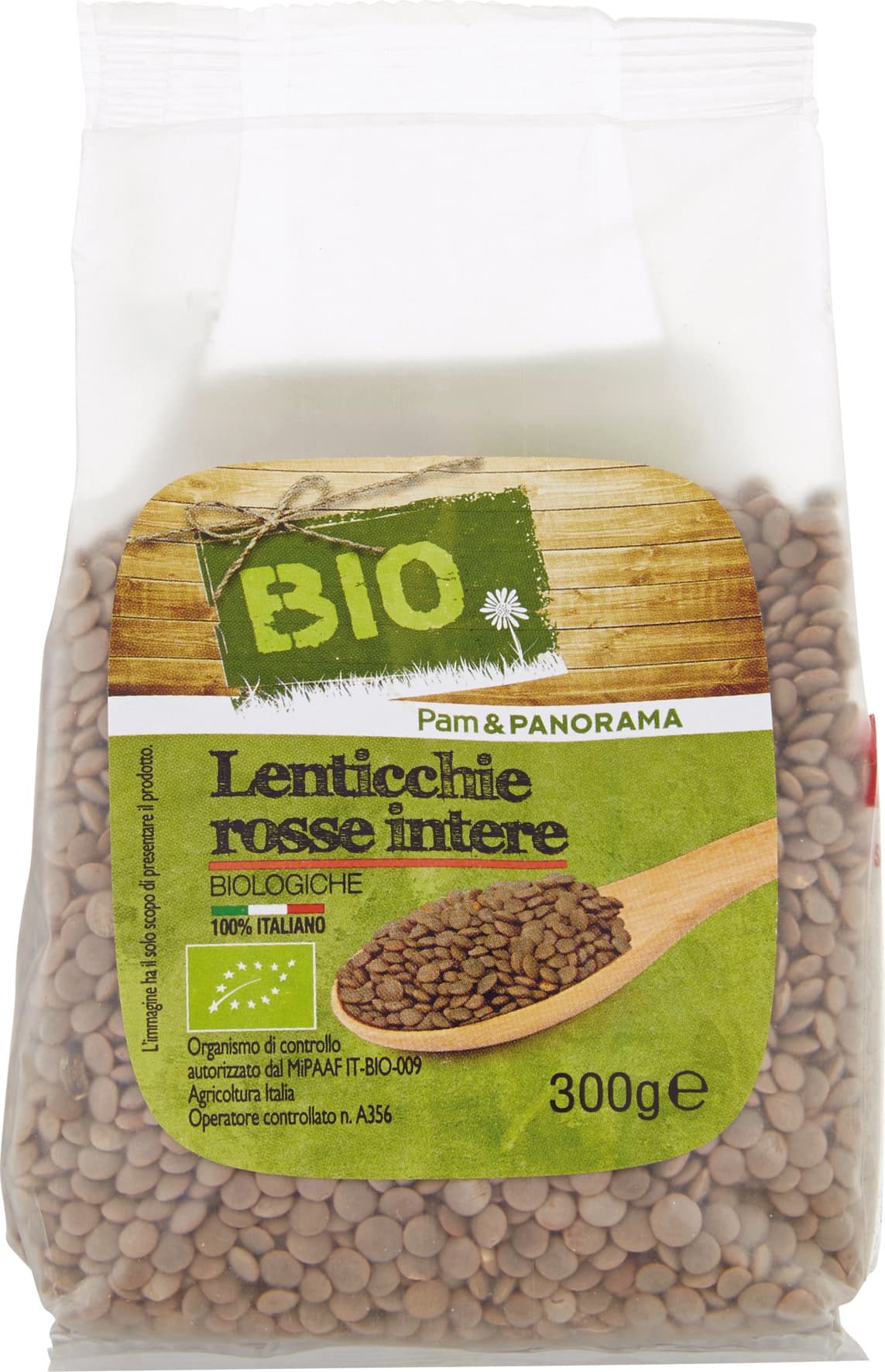 BIO Lenticchie rosse intere Biologiche 300 g – immagine 1