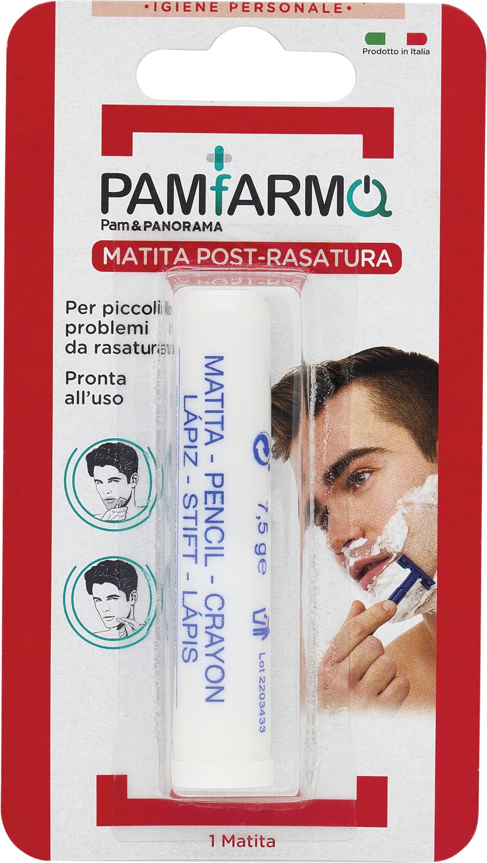 PAM PANORAMA Matita Post-rasatura 7,5 g – immagine 1