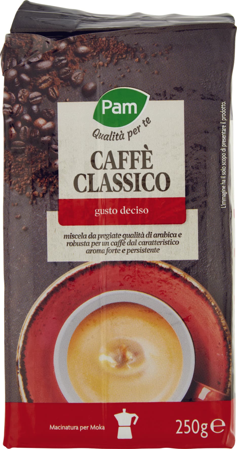 PAM Qualità per te Caffè Classico gusto deciso 250 g – immagine 1