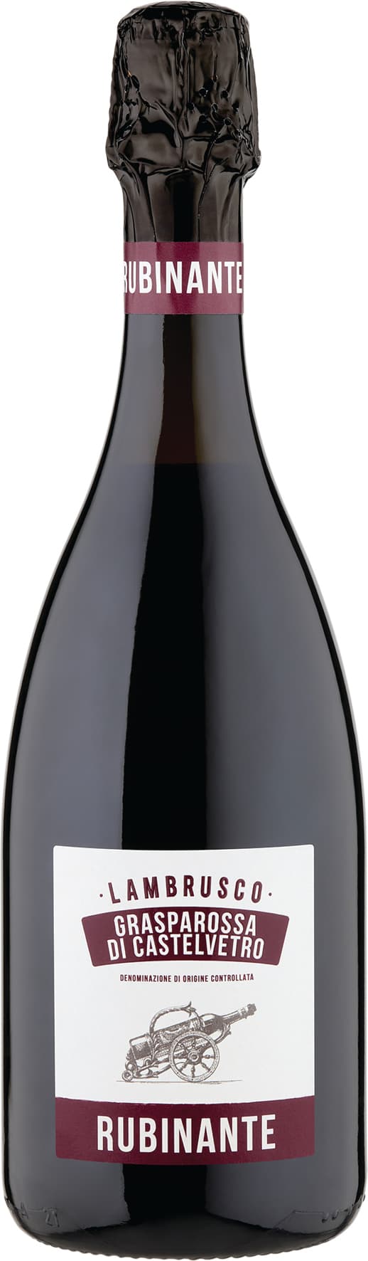 Lambrusco Grasparossa di Castelvetro DOC Rubinante 75 cl – immagine 1