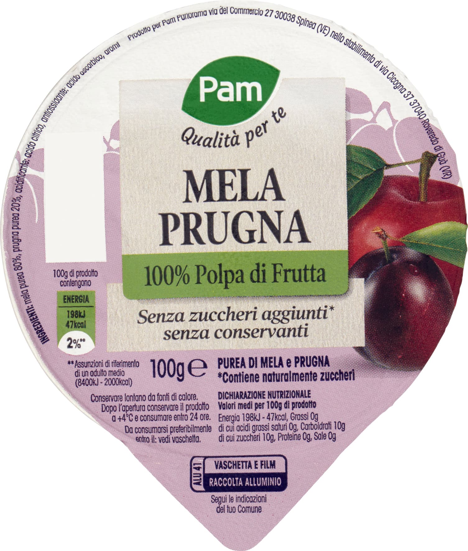 PAM Qualità per te Mela Prugna 100 g – immagine 1