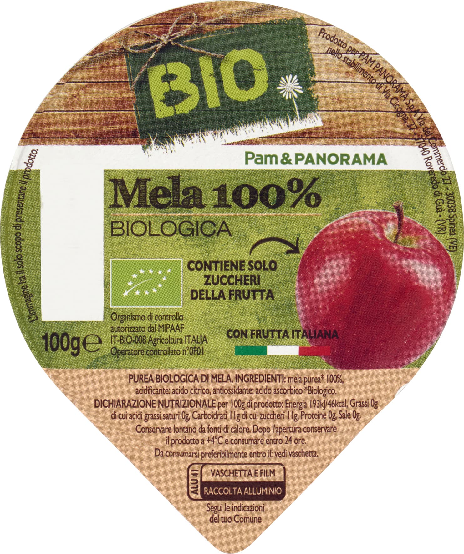 BIO Mela 100% Biologica 100 g – immagine 1