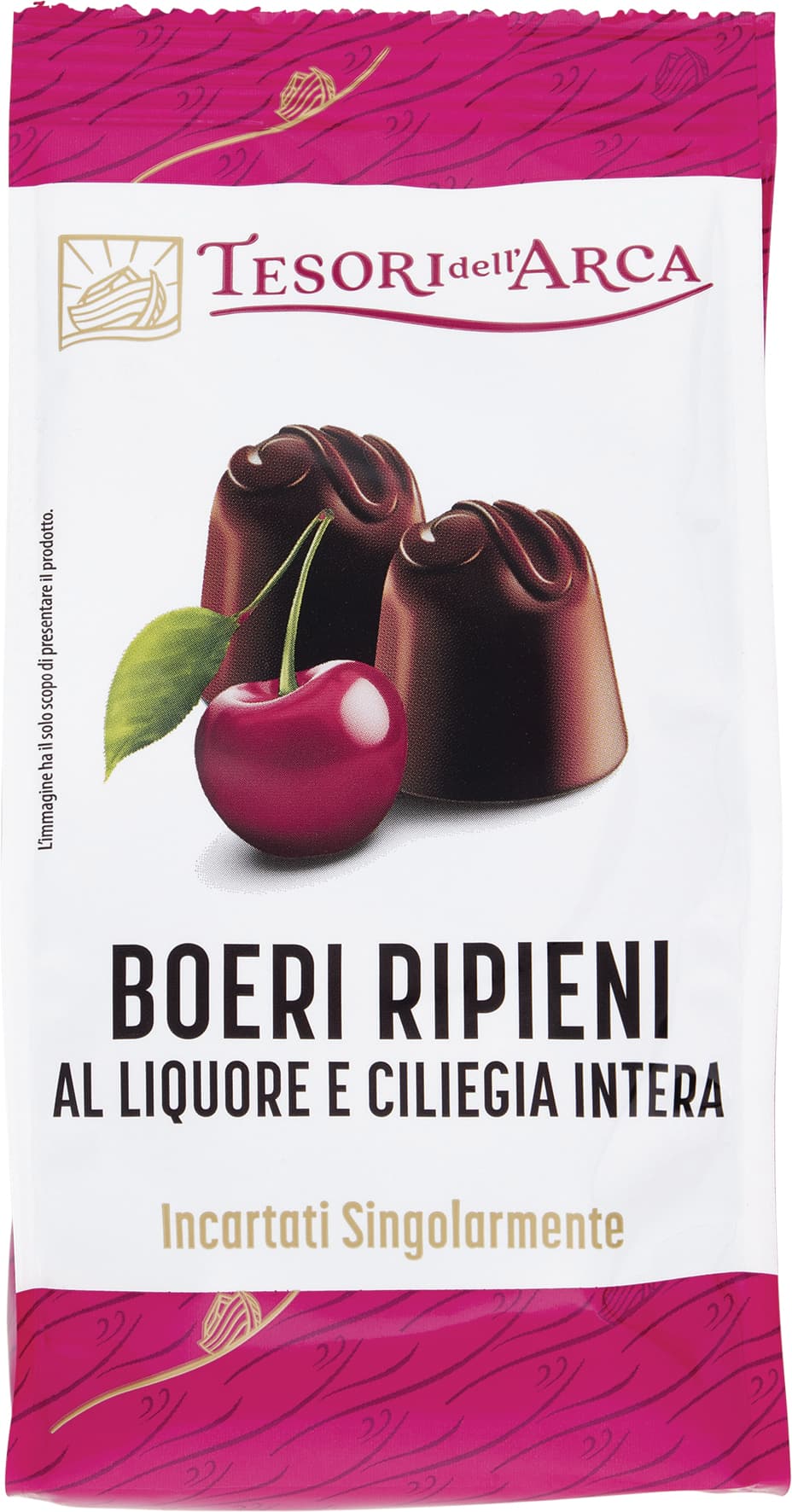 TESORI DELL'ARCA Boeri Ripieni al Liquore e Ciliegia Intera 90 g – immagine 1