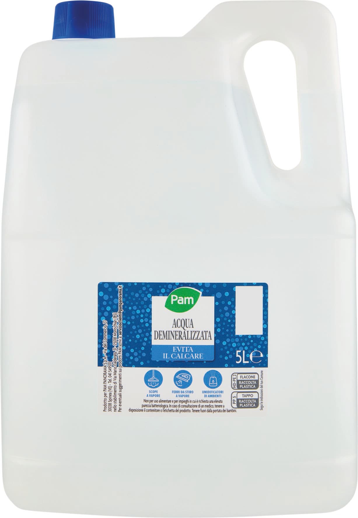 PAM PANORAMA Acqua Demineralizzata 5 L – immagine 1
