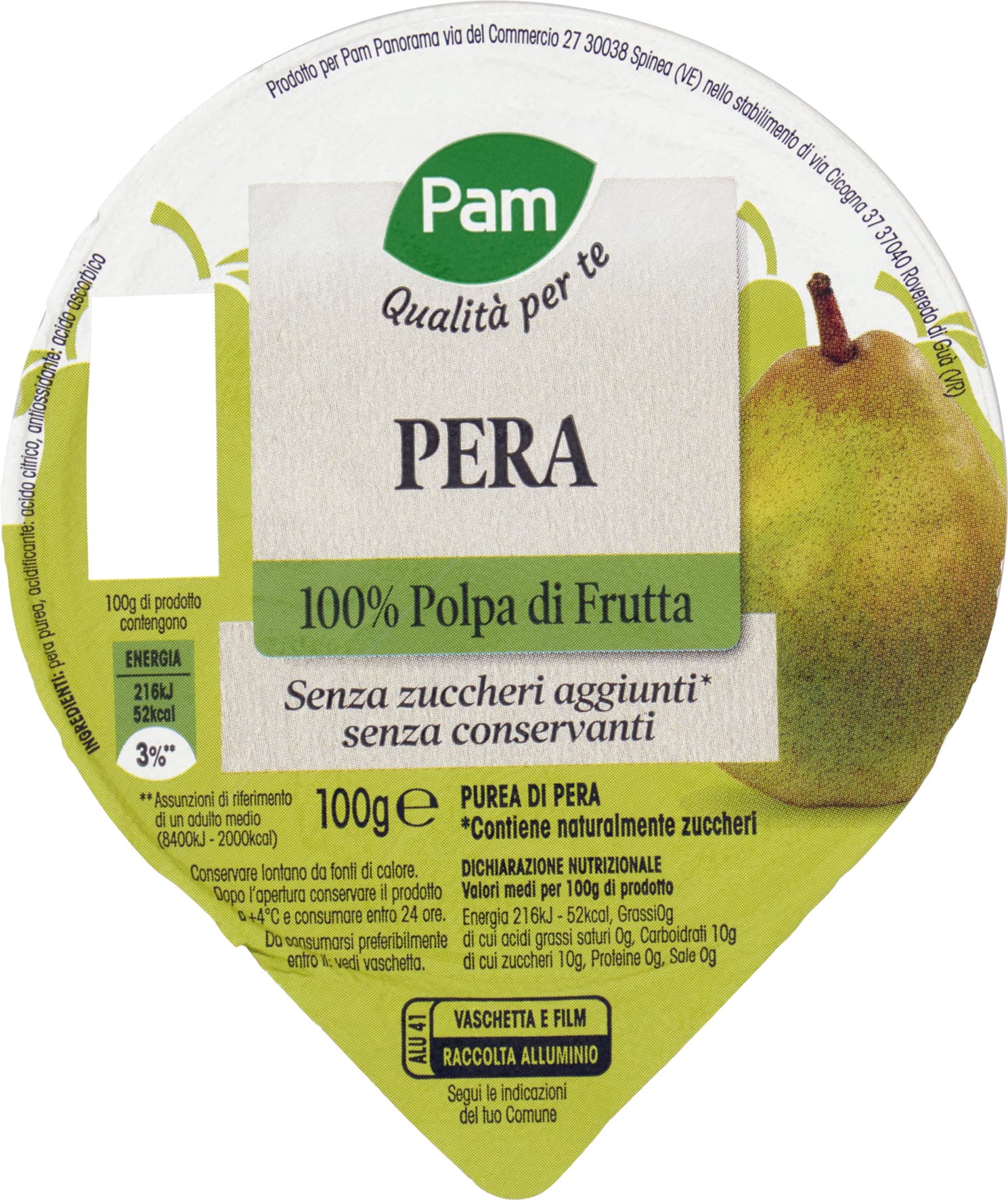 PAM Qualità per te Pera 100 g – immagine 1