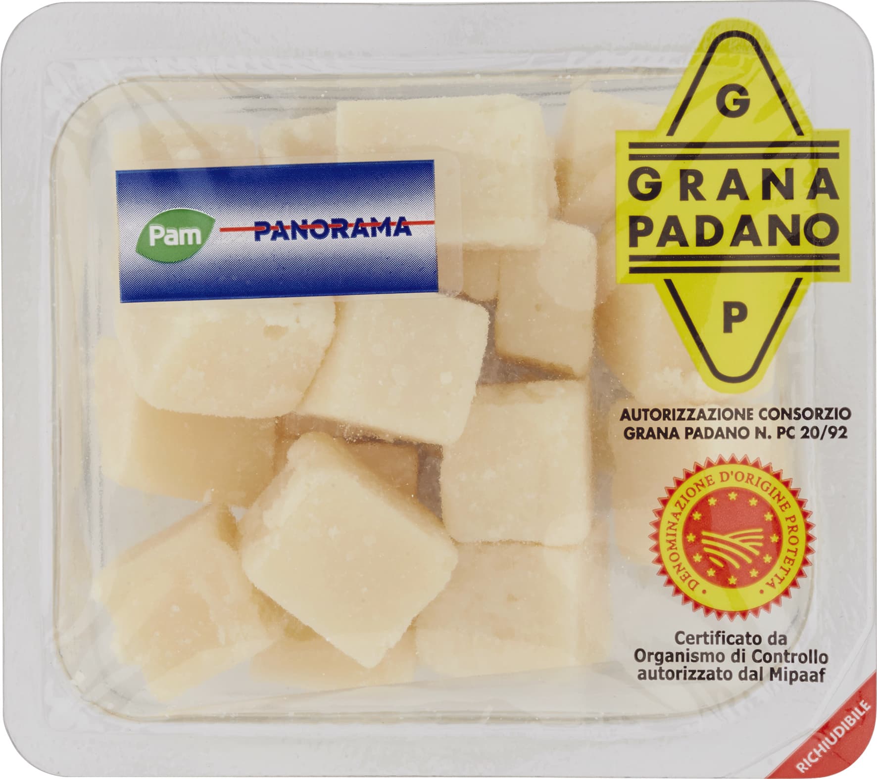 PAM PANORAMA Grana Padano DOP Cubetti 150 g – immagine 1