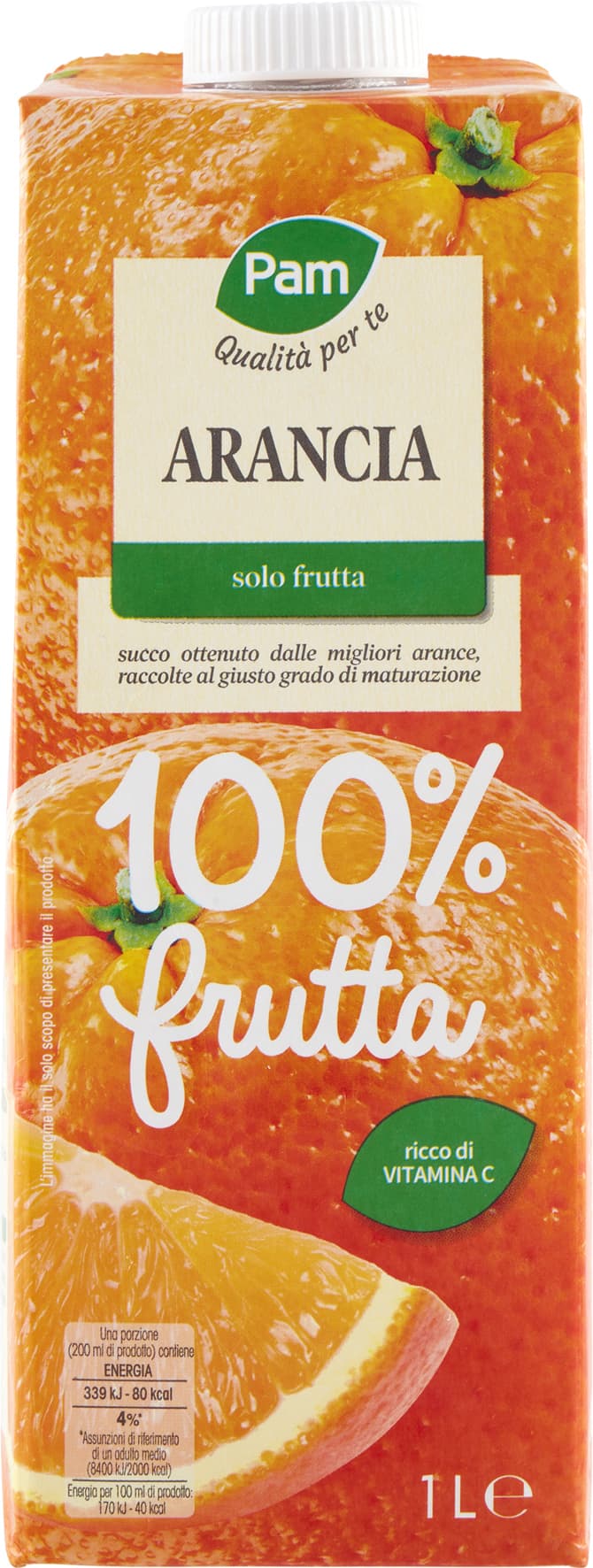 PAM Qualità per te Succo di Arancia 1 L – immagine 1