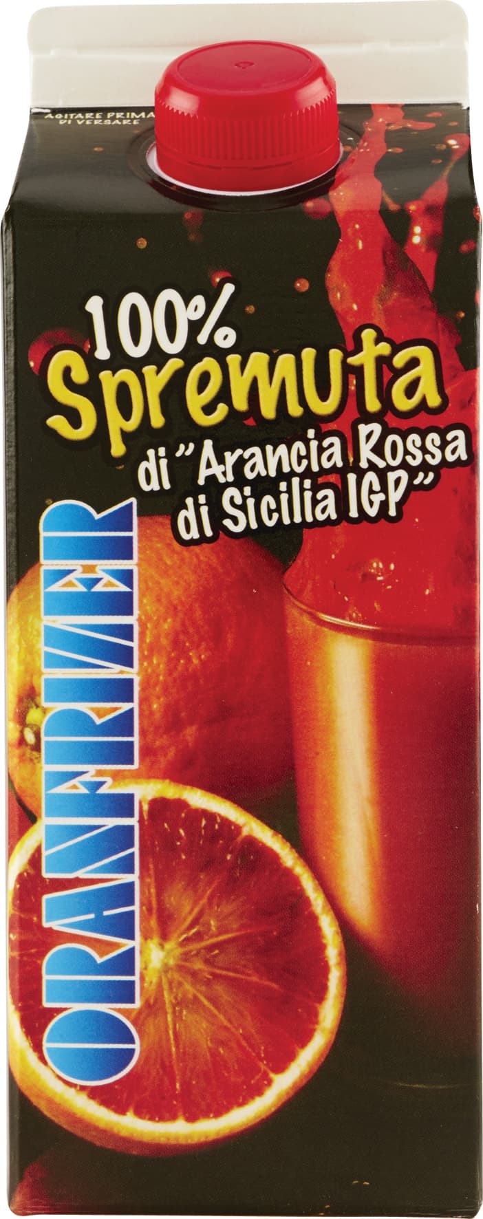Oranfrizer 100% Spremuta di "Arancia Rossa di Sicilia IGP" 750 ml – immagine 1