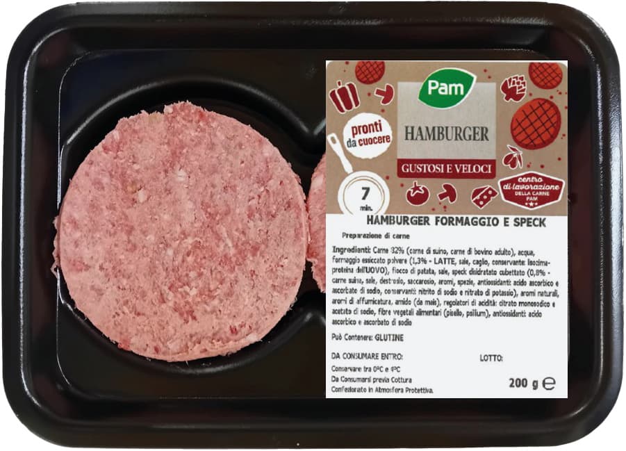 Hamb misto formaggio e speck – immagine 1