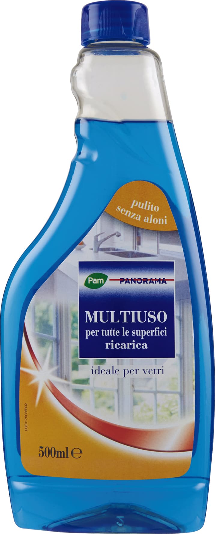 PAM PANORAMA Multiuso per tutte le superfici ricarica 500 ml – immagine 1