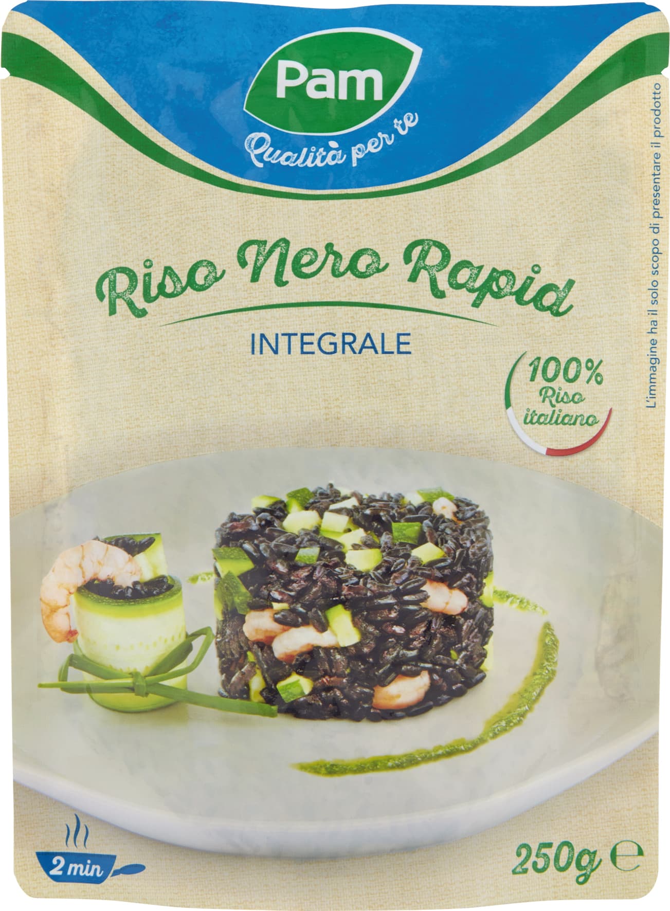 PAM Qualità per te Riso Nero Rapid Integrale 250 g – immagine 1