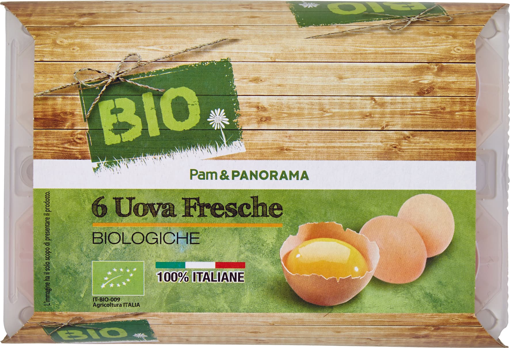 BIO 6 Uova Fresche Biologiche 350 g – immagine 1