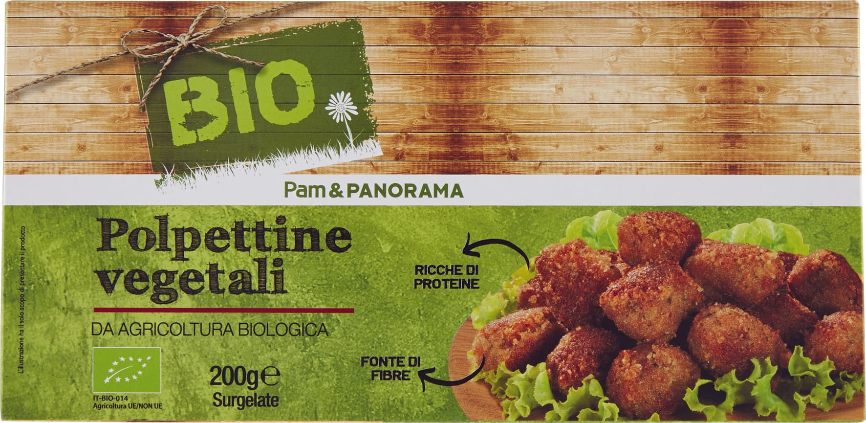 BIO Polpettine vegetali Surgelate 200 g – immagine 1