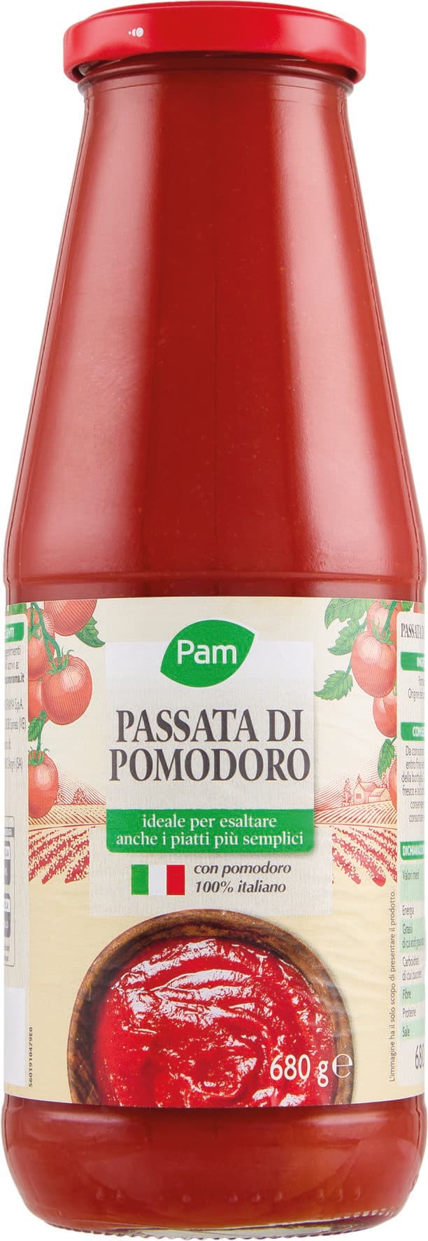 PAM PANORAMA Passata di Pomodoro 680 g – immagine 1