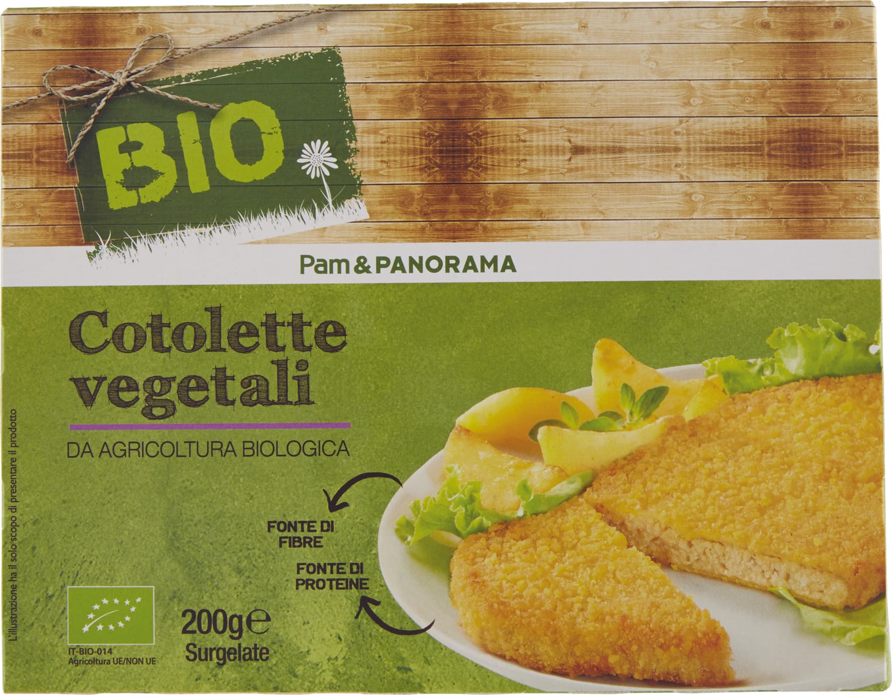 BIO Cotolette vegetali Surgelate 200 g – immagine 1