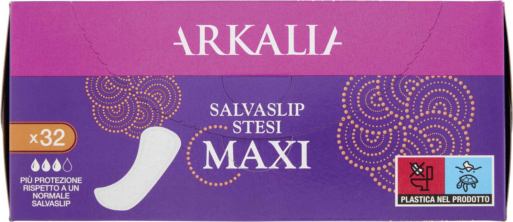 ARKALIA Salvaslip Stesi Maxi 32 pz – immagine 1