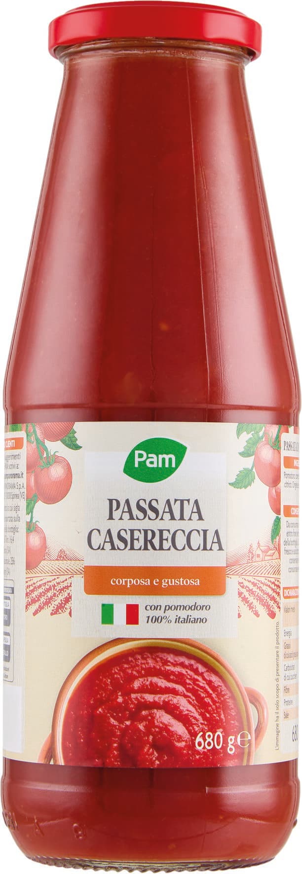 PAM PANORAMA Passata Casereccia 680 g – immagine 1