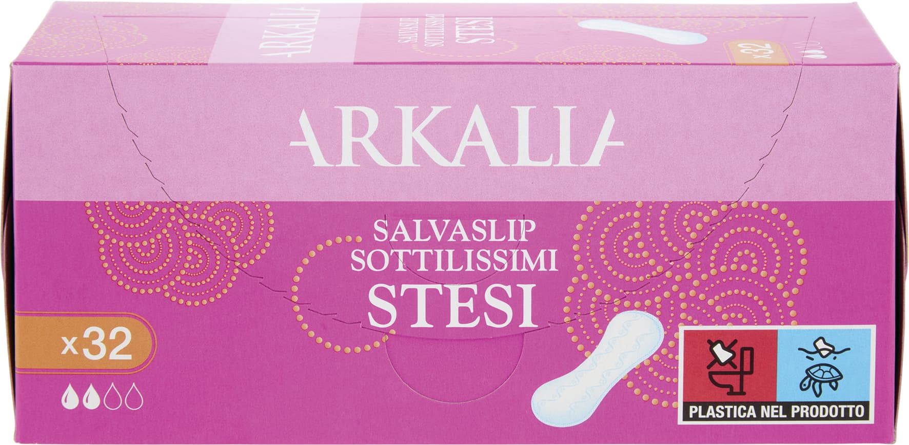 ARKALIA Salvaslip Stesi Sottilissimi 32 pz – immagine 1