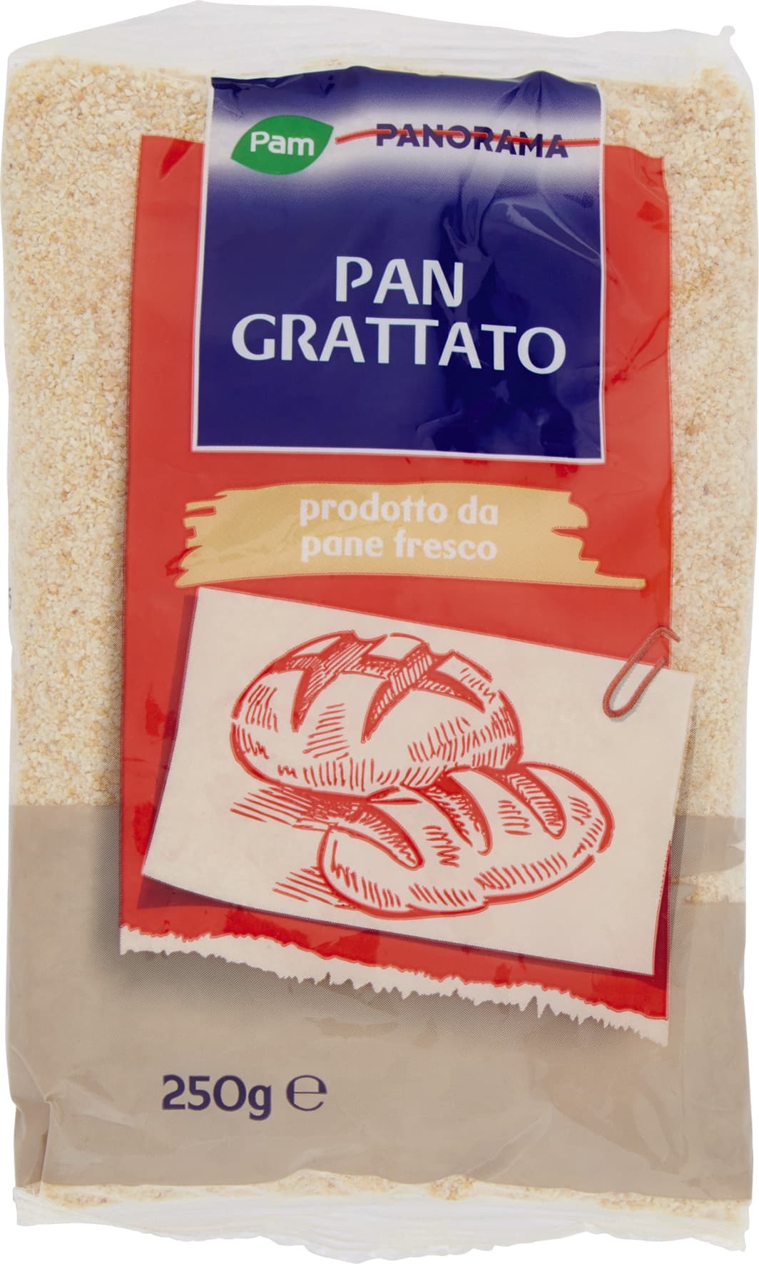 PAM PANORAMA Pan Grattato 250 g – immagine 1