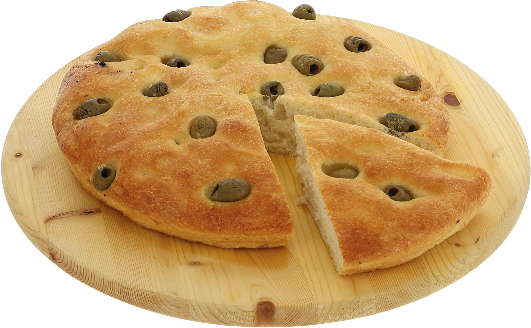 Focaccia tonda olive xl – immagine 1