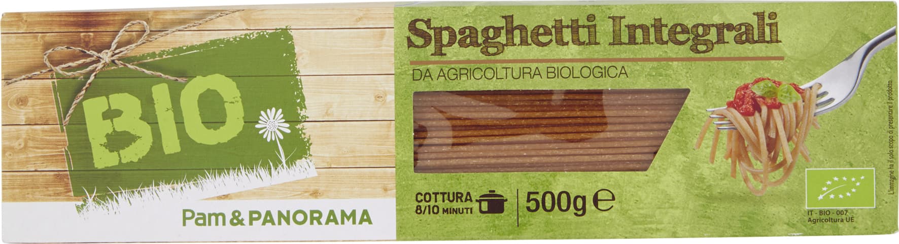BIO Spaghetti Integrali 500 g – immagine 1