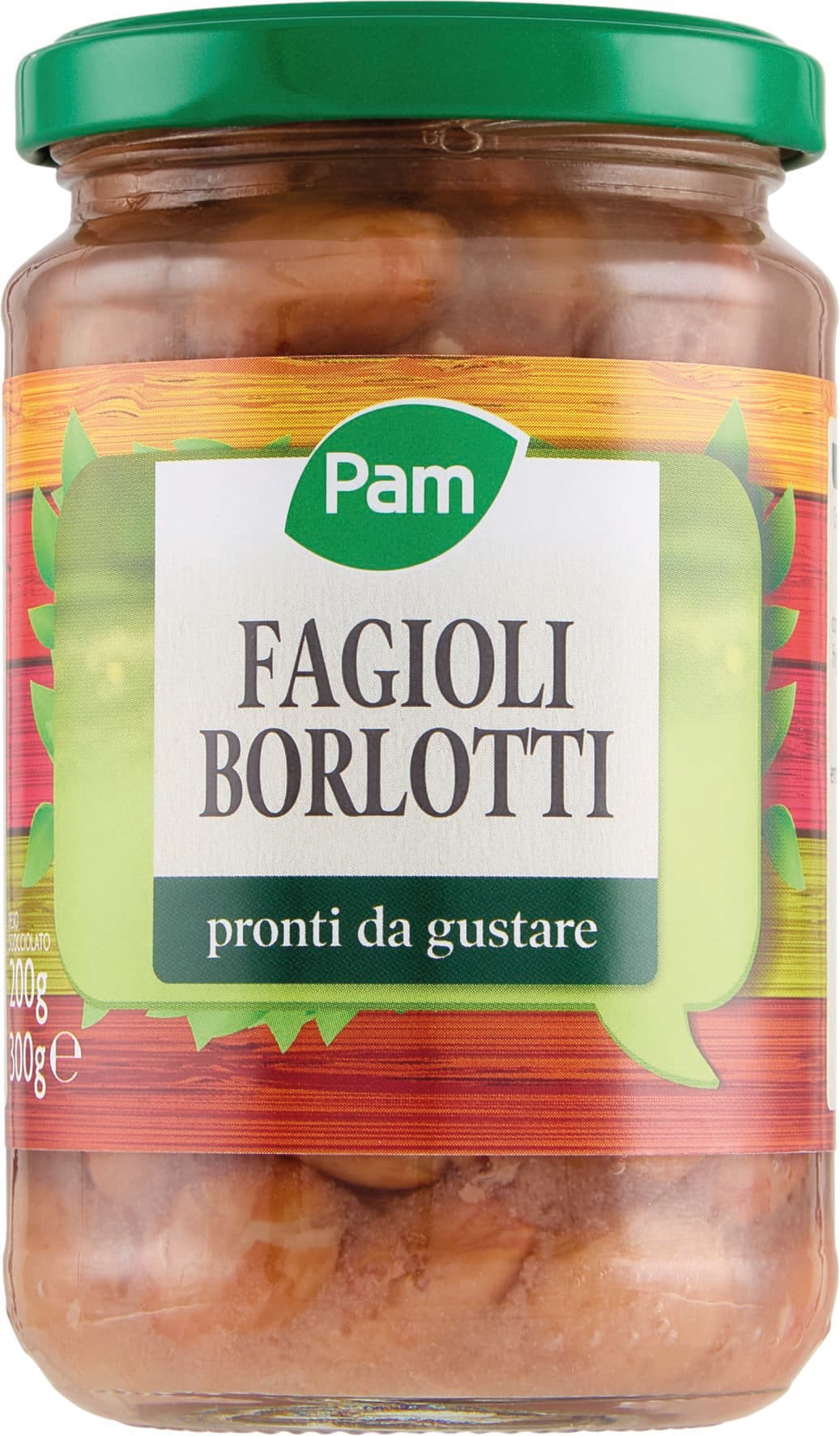 PAM Fagioli Borlotti 300 g – immagine 1