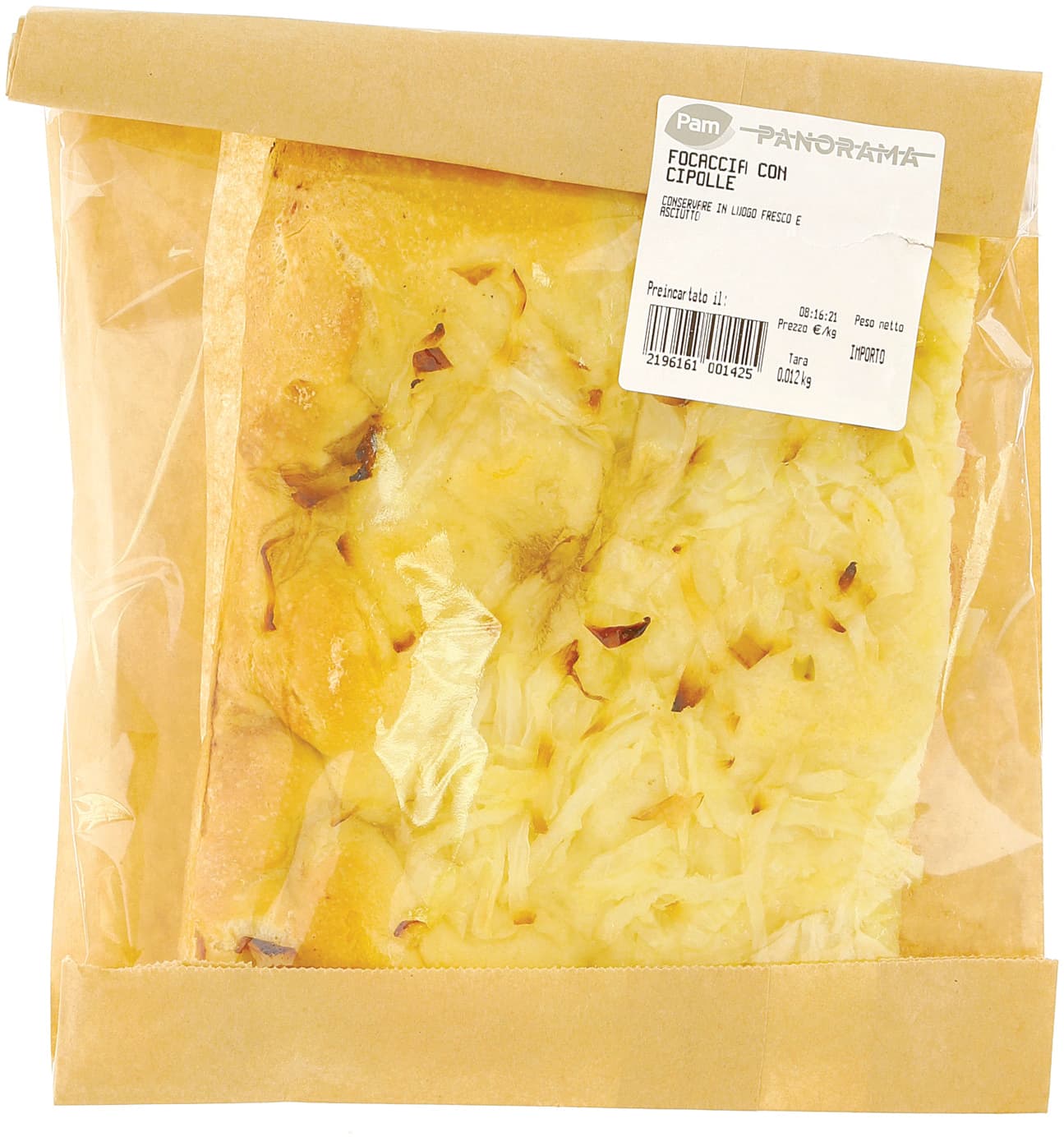 Focaccia con cipolla – immagine 1