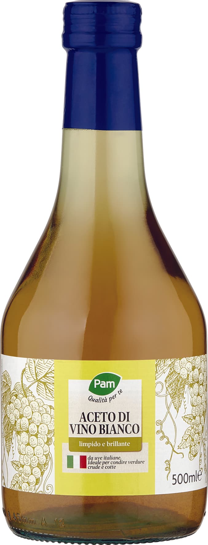 PAM PANORAMA Aceto di Vino Bianco 500 ml – immagine 1