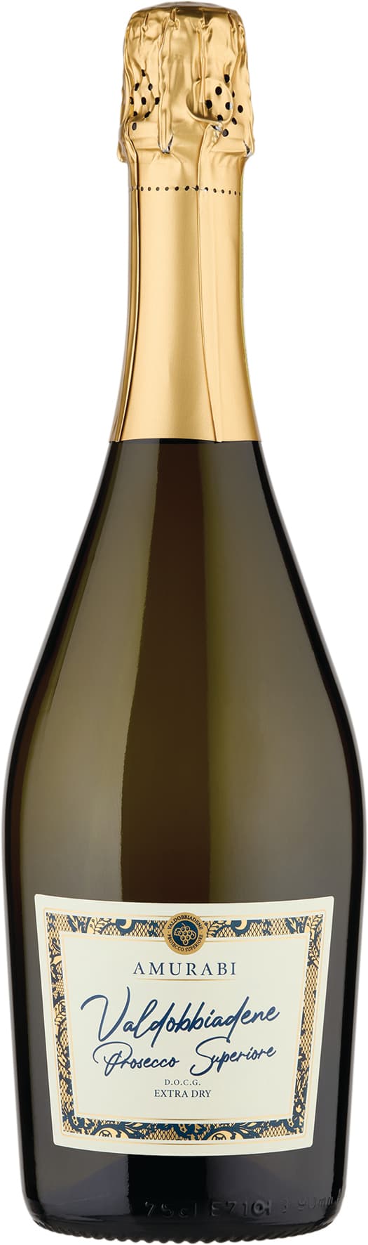 Amurabi Valdobbiadene Prosecco Superiore D.O.C.G. Extra Dry 75 cl – immagine 1