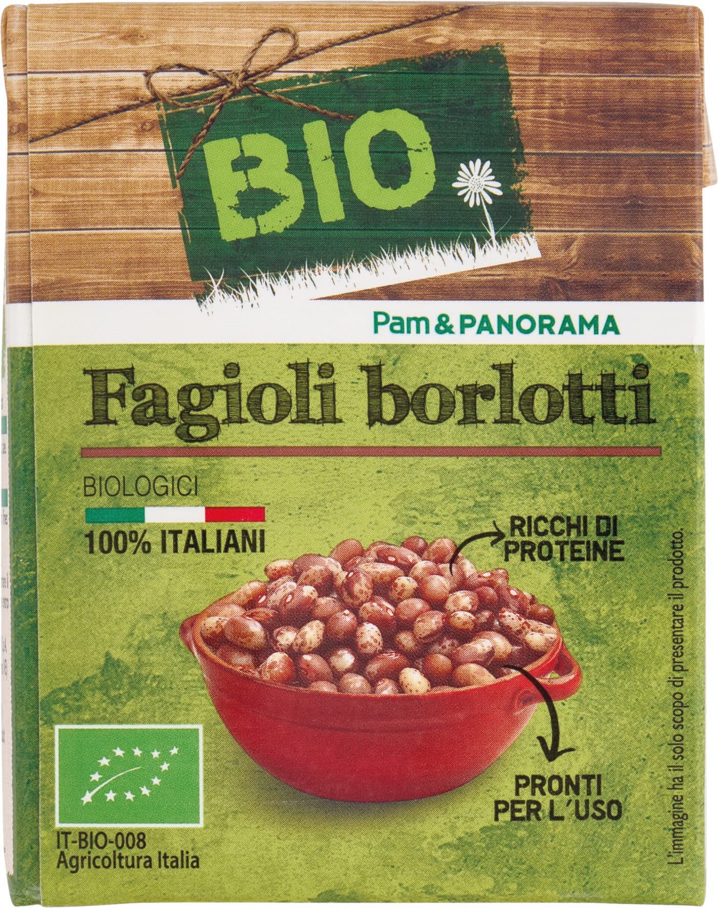 BIO Fagioli borlotti Biologici 380 g – immagine 1