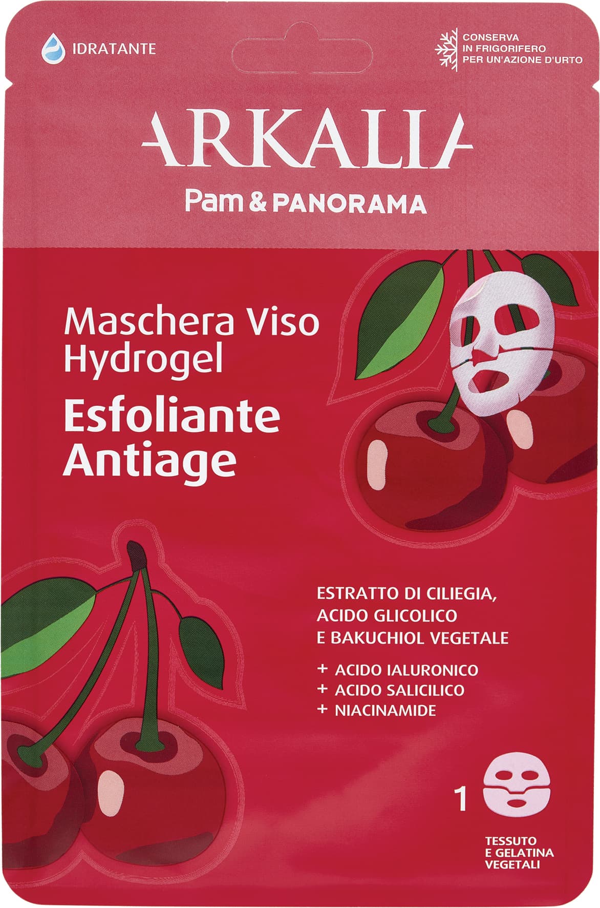 ARKALIA Maschera Viso Hydrogel Esfoliante Antiage 1 pz – immagine 1