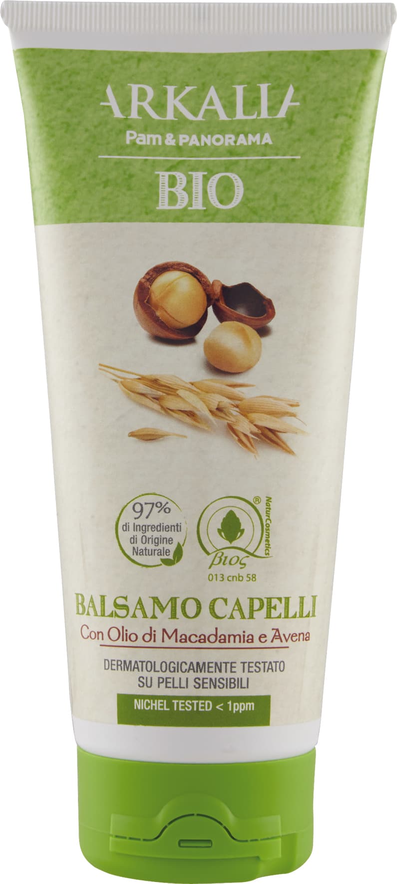 ARKALIA BIO Balsamo Capelli con Olio di Macadamia e Avena 200 ml – immagine 1