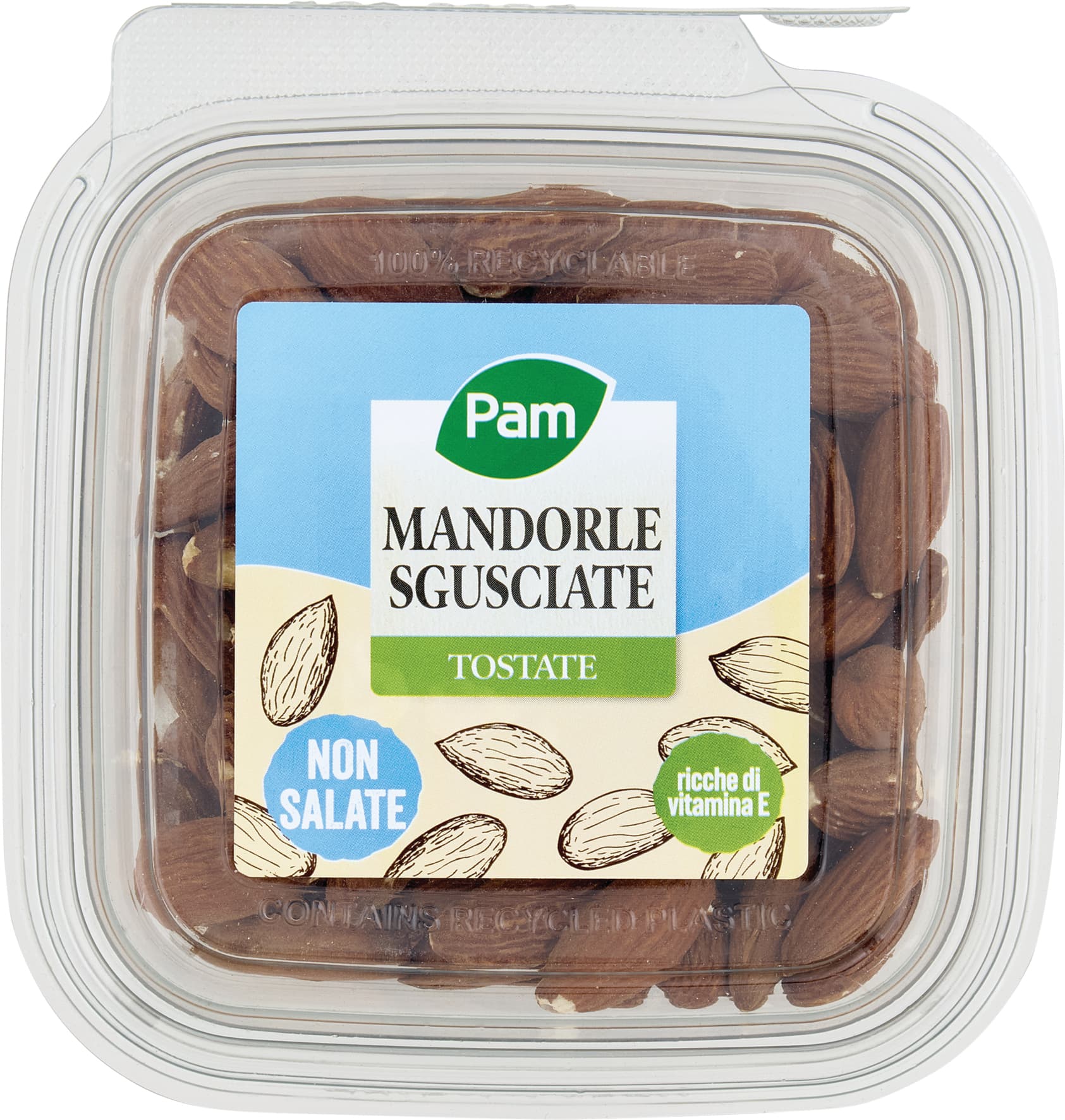 PAM Mandorle Sgusciate Tostate 150 g – immagine 1